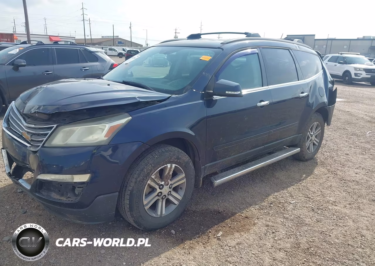 2015 Chevrolet Traverse Lt VIN:1GNKRGKDXFJ122155 - 2