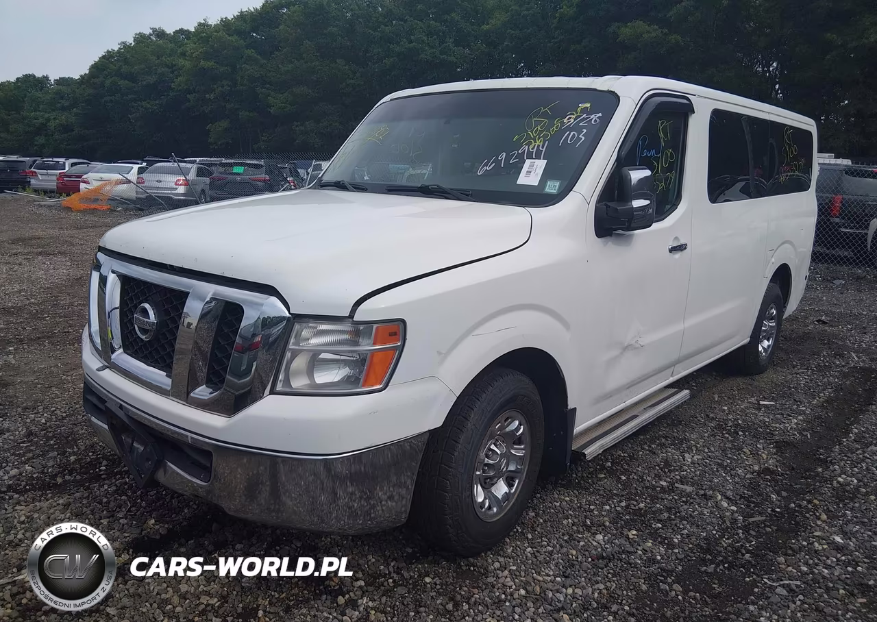 2013 Nissan Nv Passenger Nv3500 Hd Sv V8 VIN:5BZAF0AA9DN201849 - 2