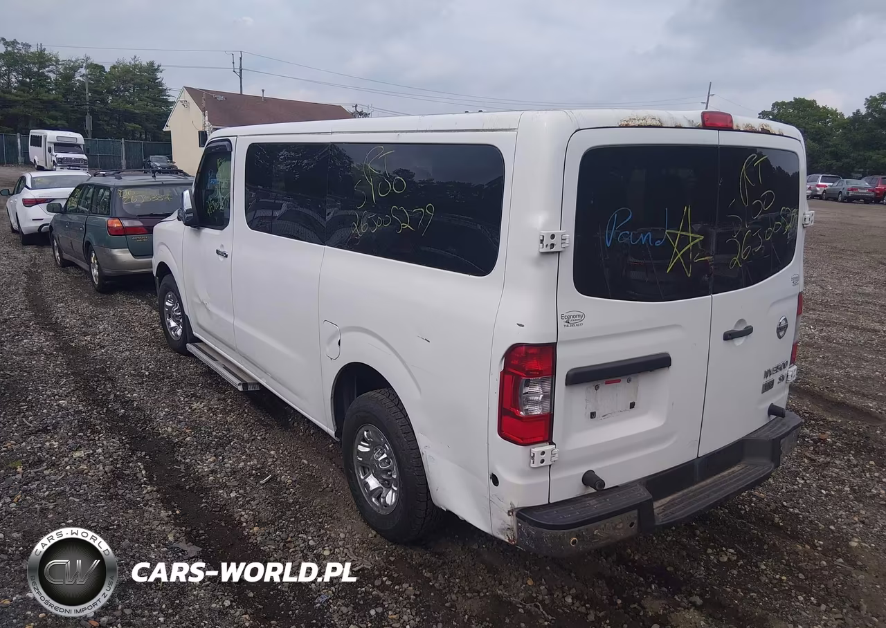 2013 Nissan Nv Passenger Nv3500 Hd Sv V8 VIN:5BZAF0AA9DN201849 - 3