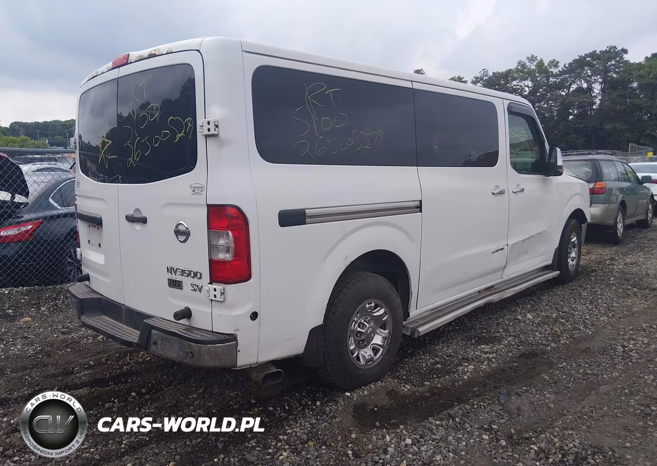 2013 Nissan Nv Passenger Nv3500 Hd Sv V8 VIN:5BZAF0AA9DN201849 - 4