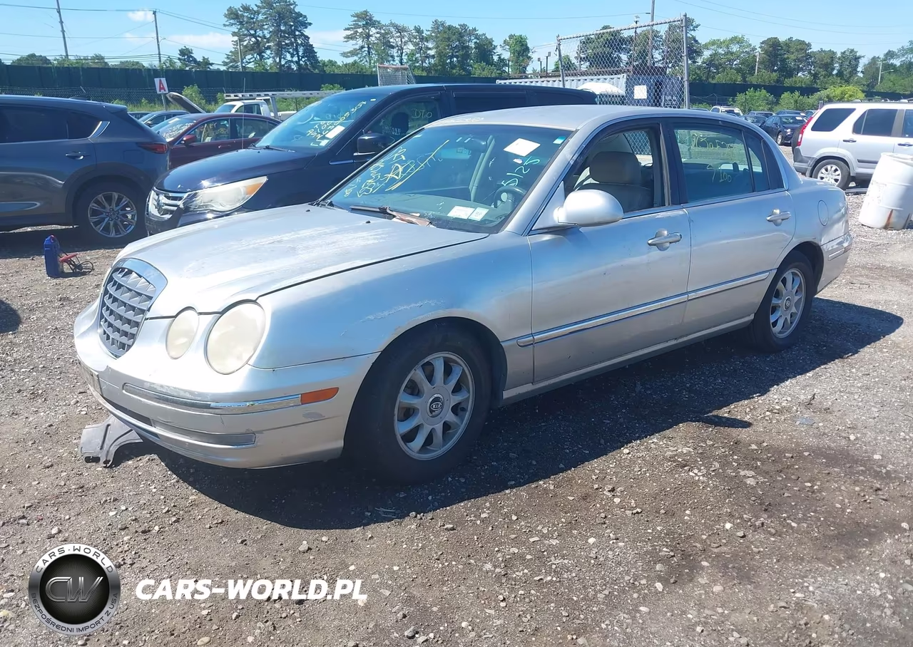 2004 Kia Amanti VIN:KNALD124X45034346 - 2