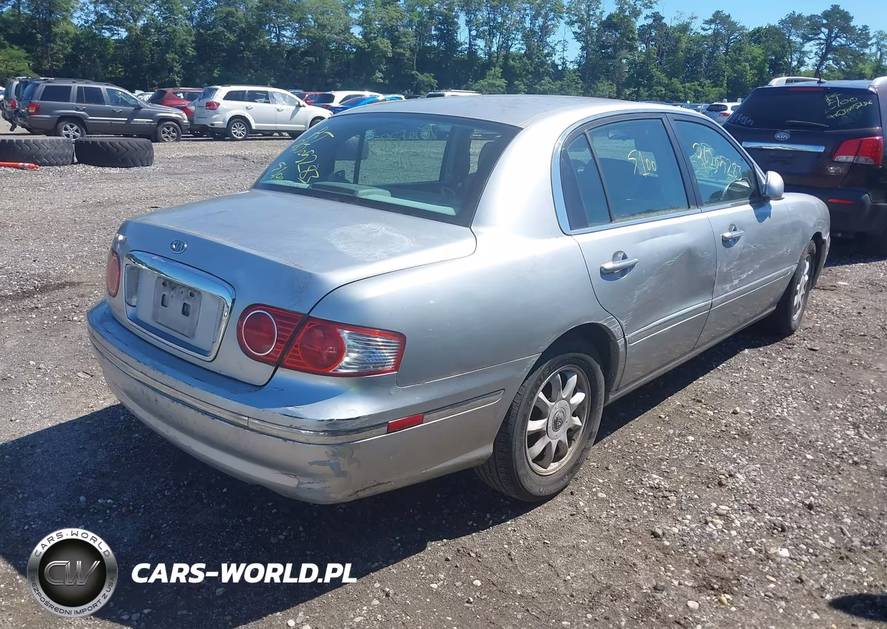 2004 Kia Amanti VIN:KNALD124X45034346 - 4