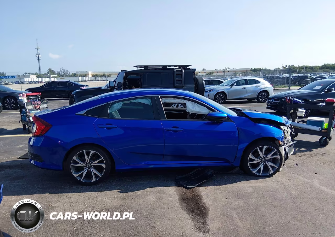 2020 Honda Civic Sport VIN:19XFC2F81LE008758 - 14