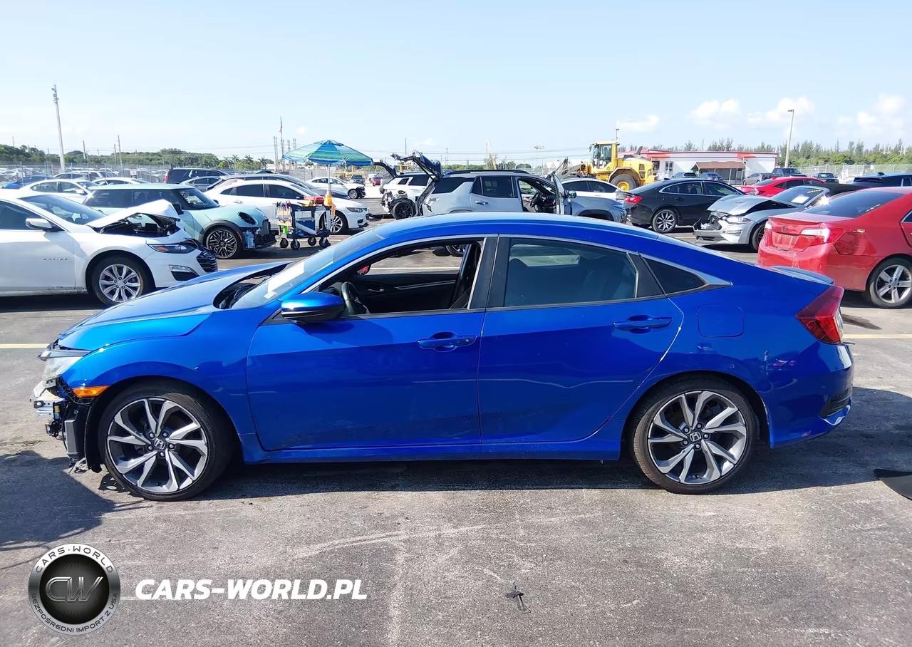 2020 Honda Civic Sport VIN:19XFC2F81LE008758 - 15