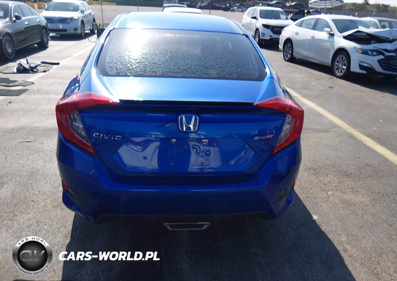 2020 Honda Civic Sport VIN:19XFC2F81LE008758 - 17