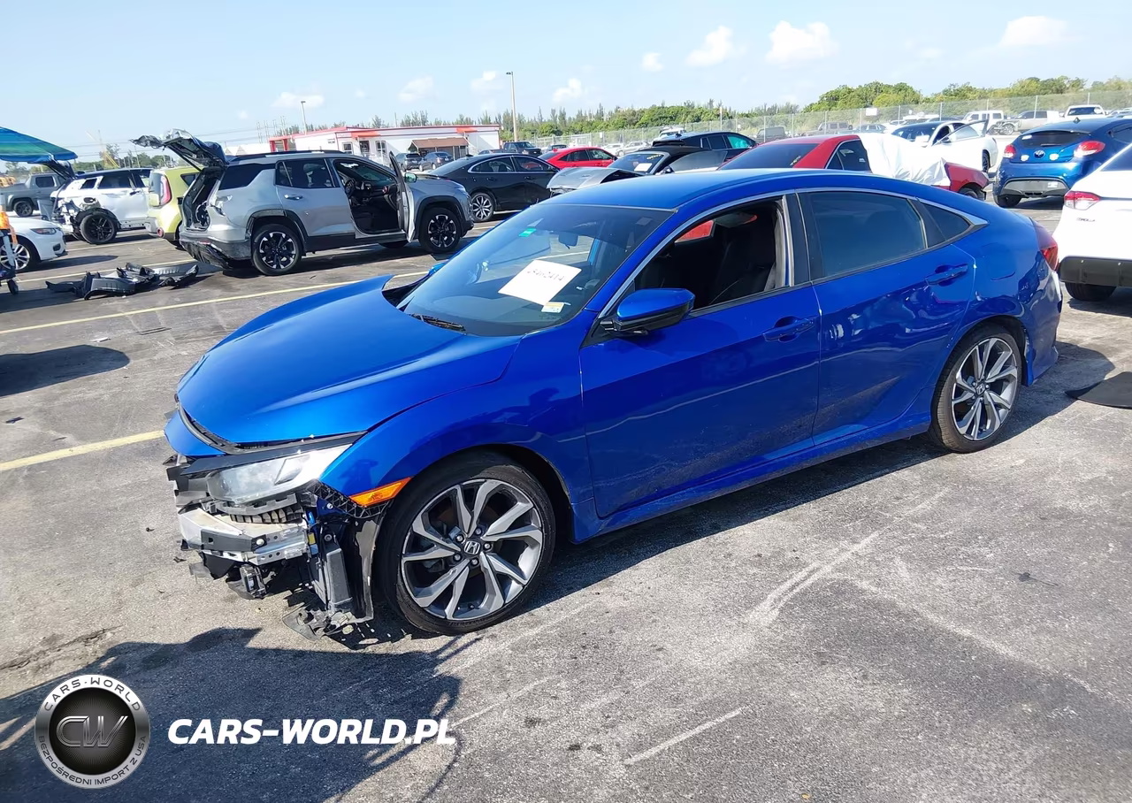 2020 Honda Civic Sport VIN:19XFC2F81LE008758 - 2