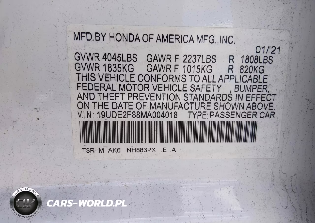 2021 Acura Ilx Premium A-Spec Packages-Technology A-Spec Packages VIN:19UDE2F88MA004018 - 9