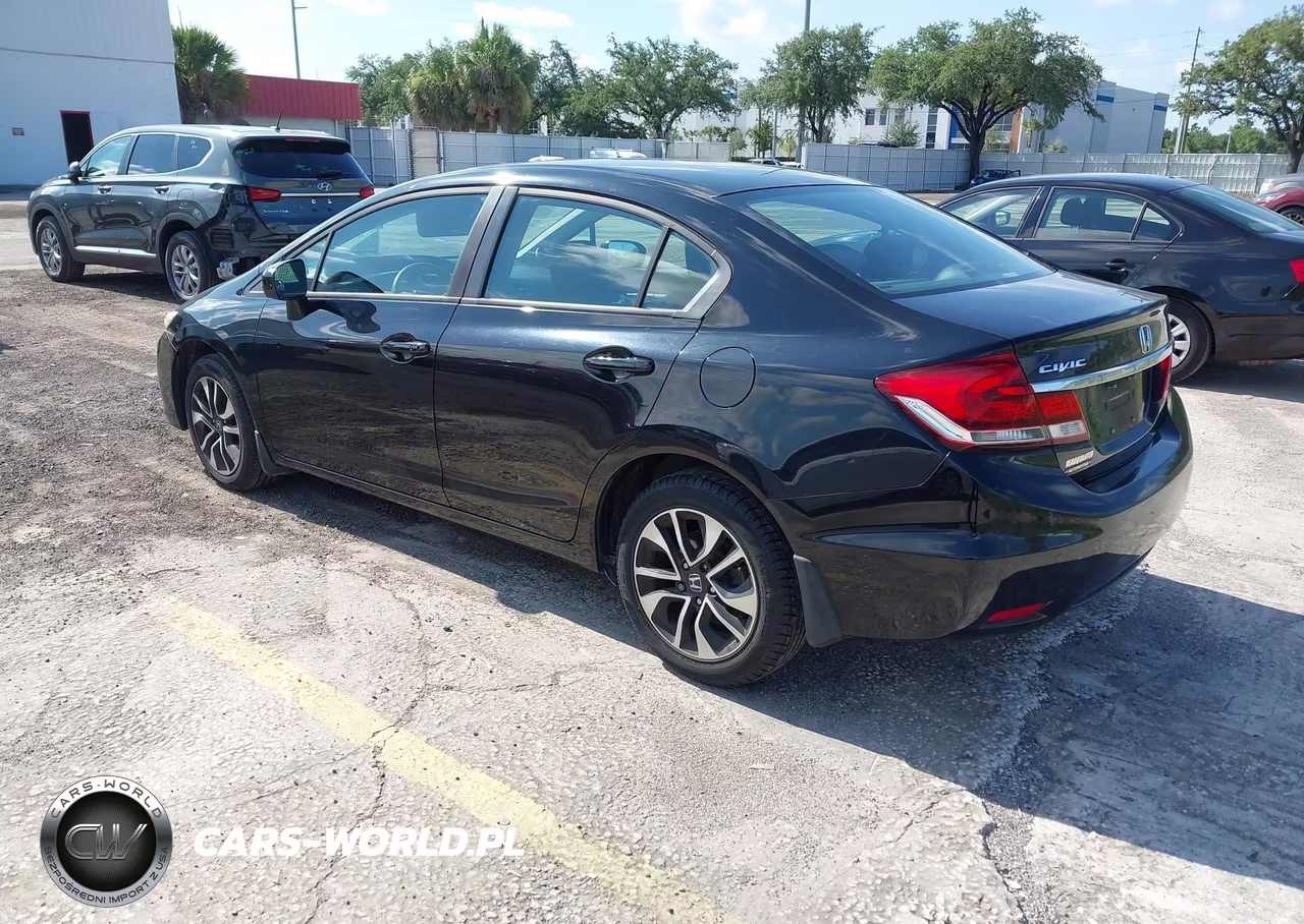 2014 Honda Civic Ex VIN:19XFB2F89EE048138 - 3