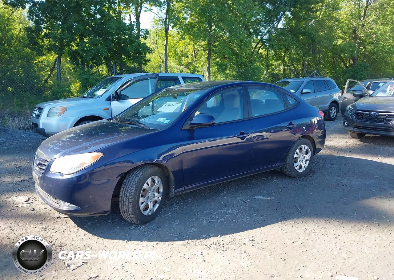 2010 Hyundai Elantra Gls VIN:KMHDU4AD3AU888814 - 2