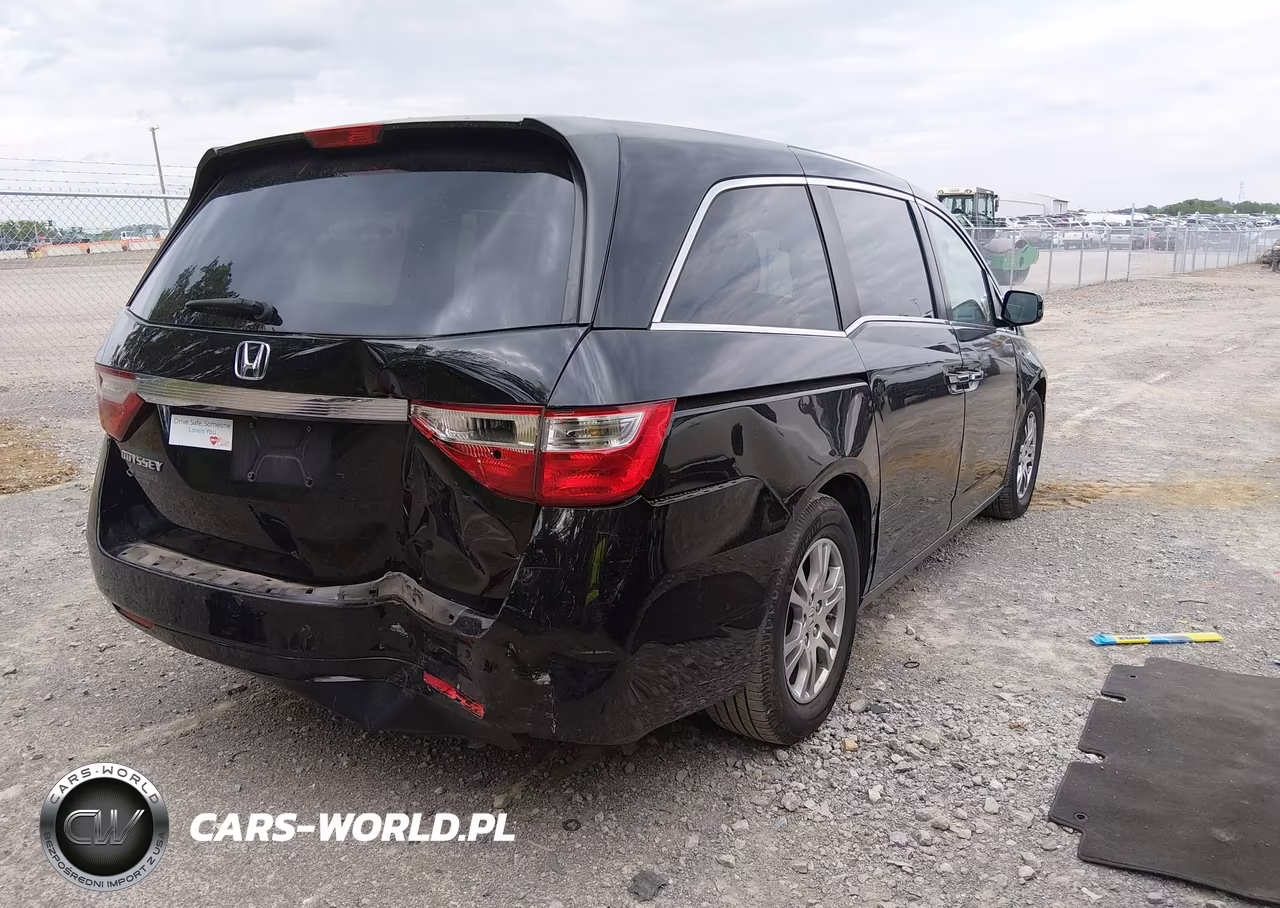 2011 Honda Odyssey Ex-L VIN:5FNRL5H64BB022401 - 4