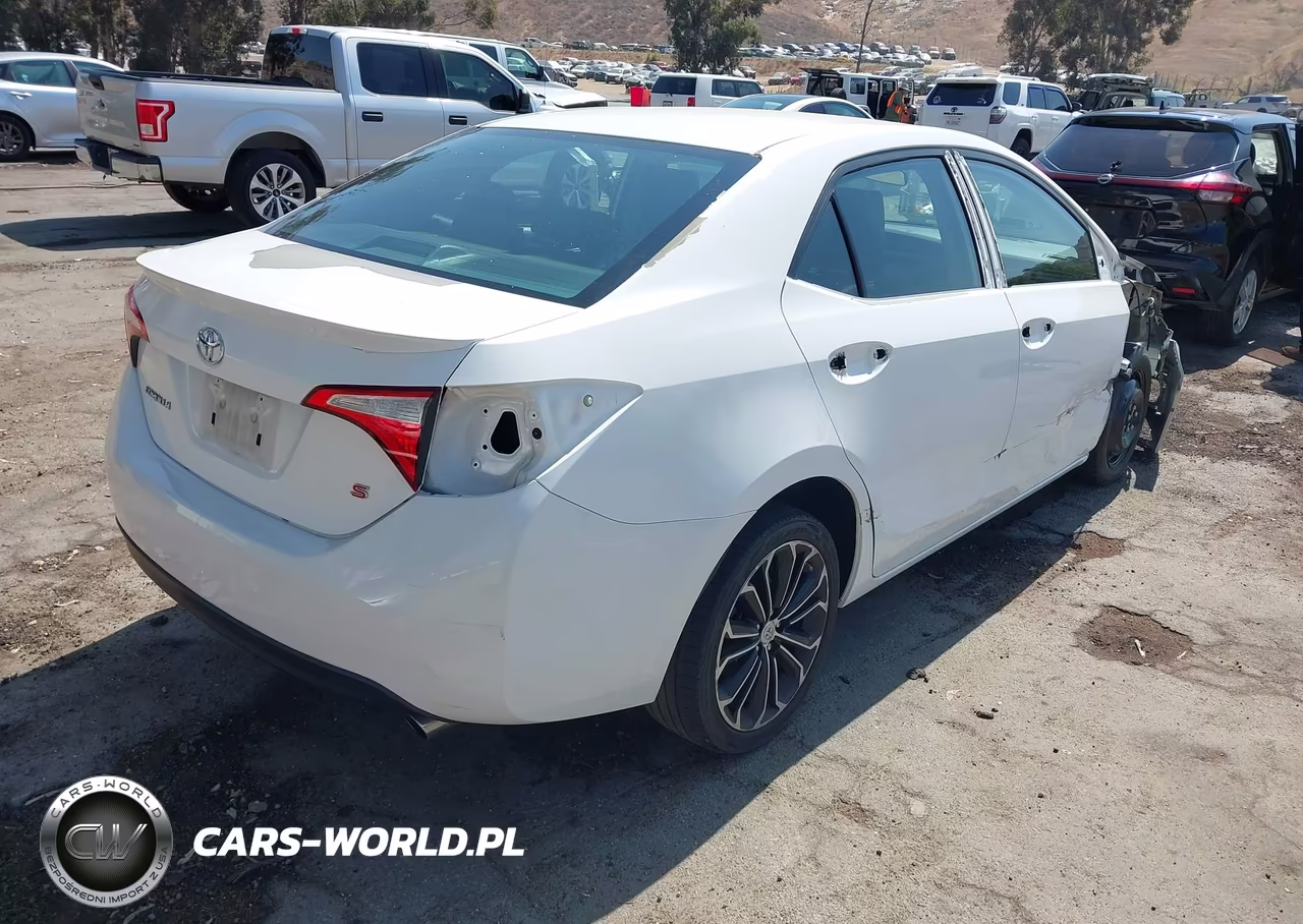2016 Toyota Corolla S Plus VIN:5YFBURHE6GP466923 - 4