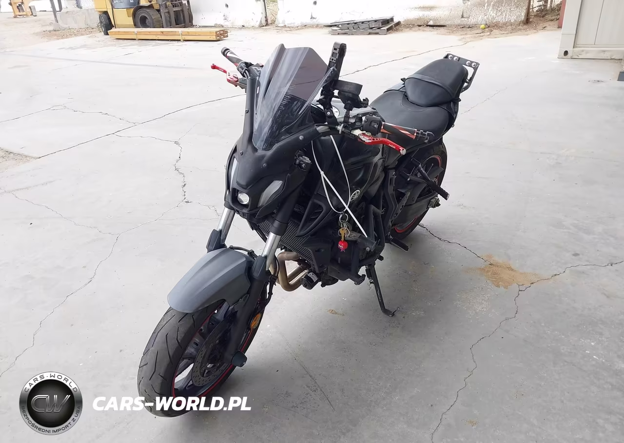 2022 Yamaha Mt07 C VIN:JYARM32Y8NA001202 - 2