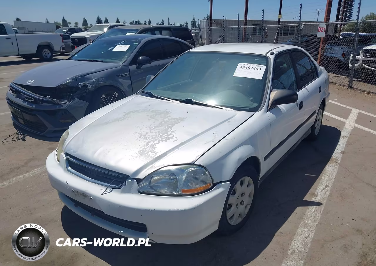 1998 Honda Civic Lx VIN:2HGEJ6670WH613946 - 2