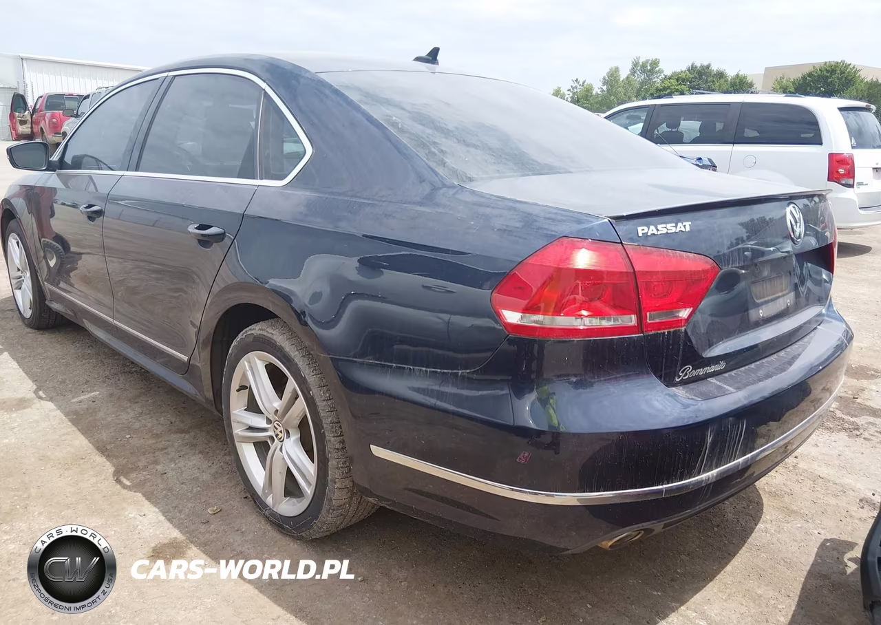 2014 Volkswagen Passat 2.0L Tdi Se VIN:1VWBN7A37EC079262 - 3