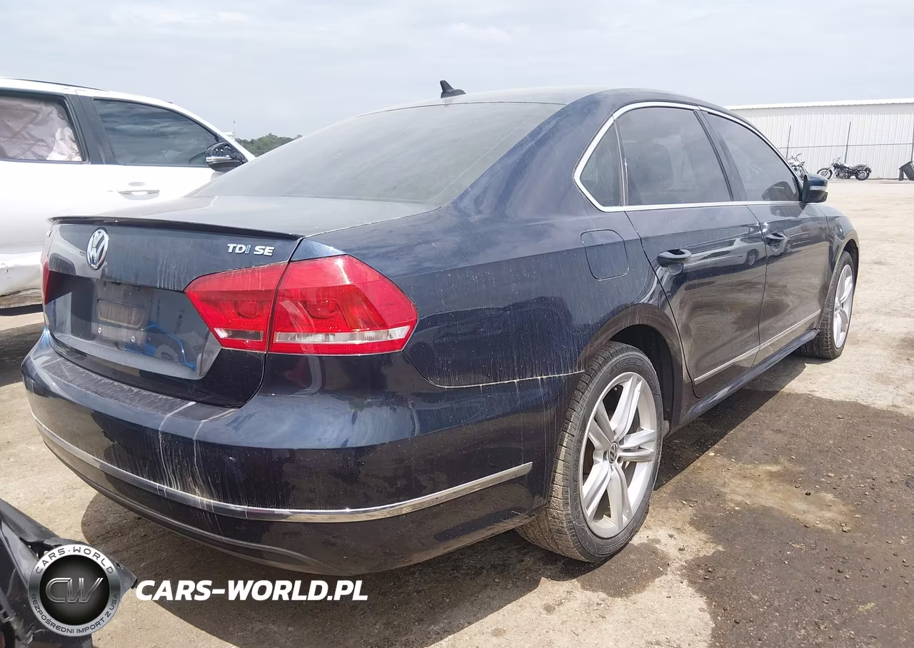 2014 Volkswagen Passat 2.0L Tdi Se VIN:1VWBN7A37EC079262 - 4