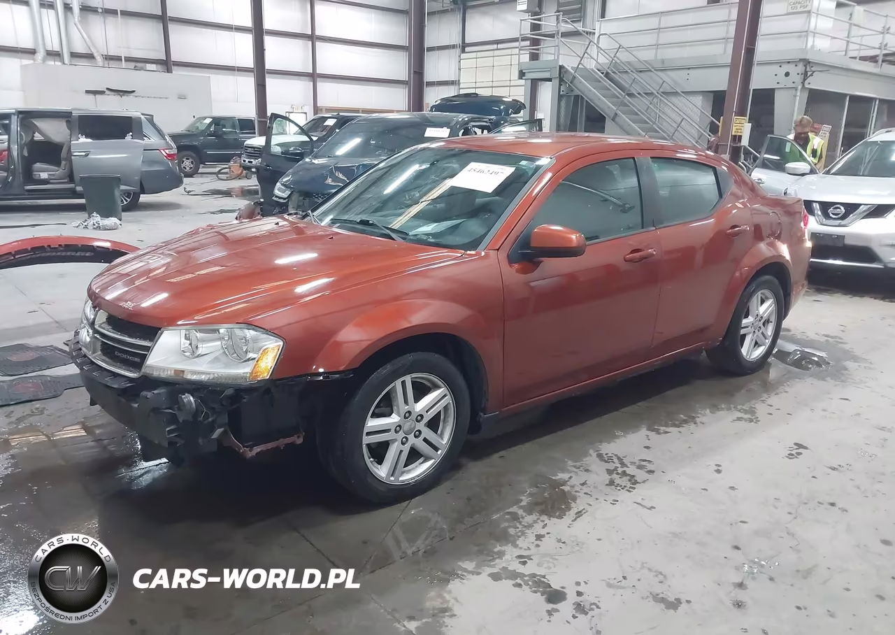 2012 Dodge Avenger Sxt VIN:1C3CDZCB3CN166060 - 2