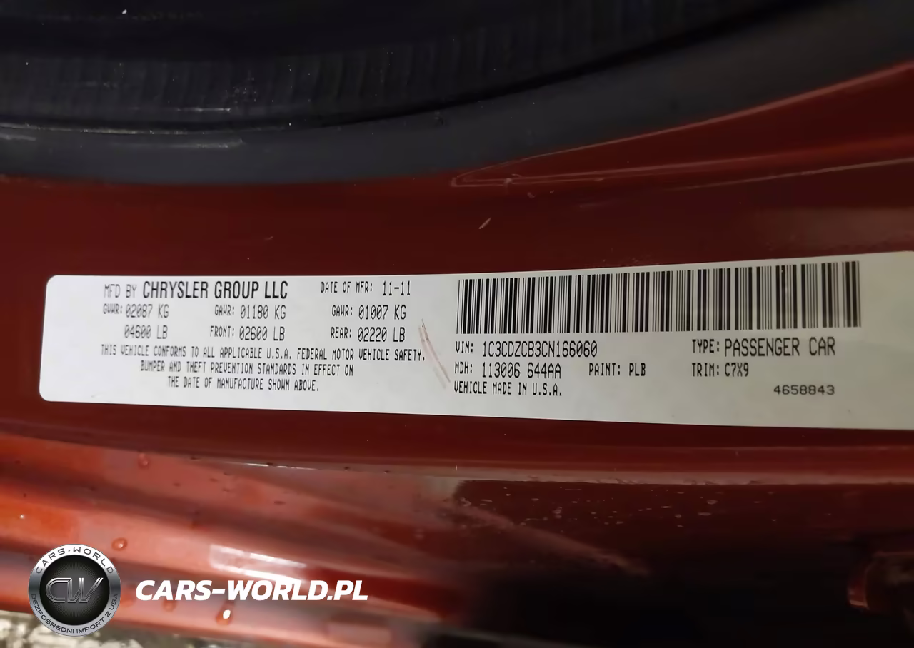 2012 Dodge Avenger Sxt VIN:1C3CDZCB3CN166060 - 9