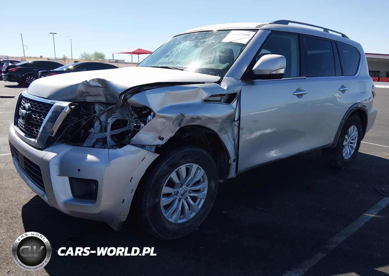 2018 Nissan Armada Sv VIN:JN8AY2ND3JX001239 - 2