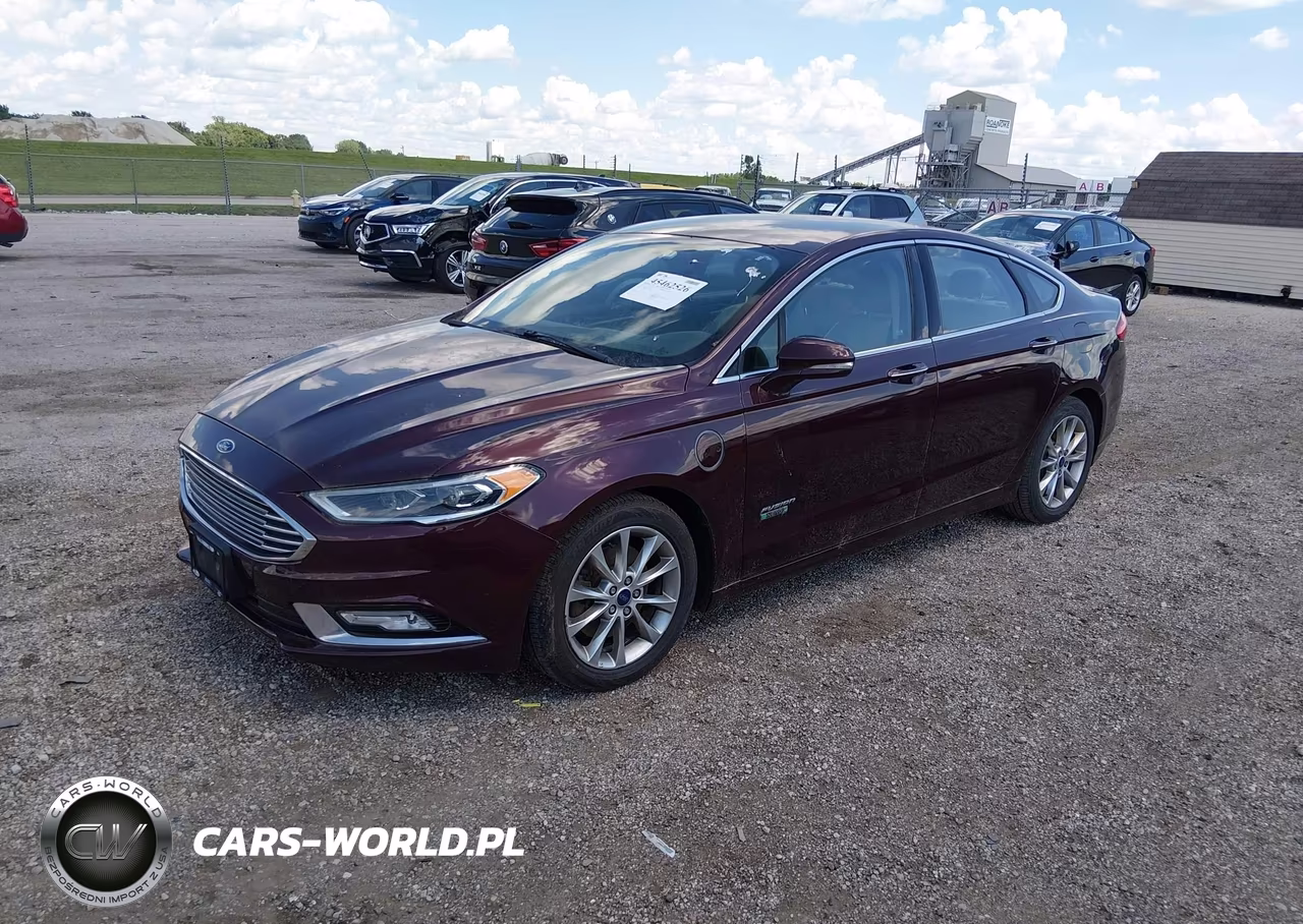 2017 Ford Fusion Energi Platinum-Titanium VIN:3FA6P0SU3HR191534 - 2