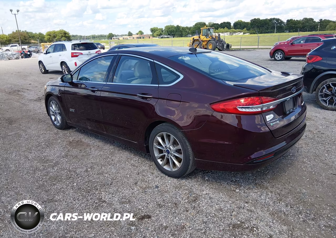 2017 Ford Fusion Energi Platinum-Titanium VIN:3FA6P0SU3HR191534 - 3