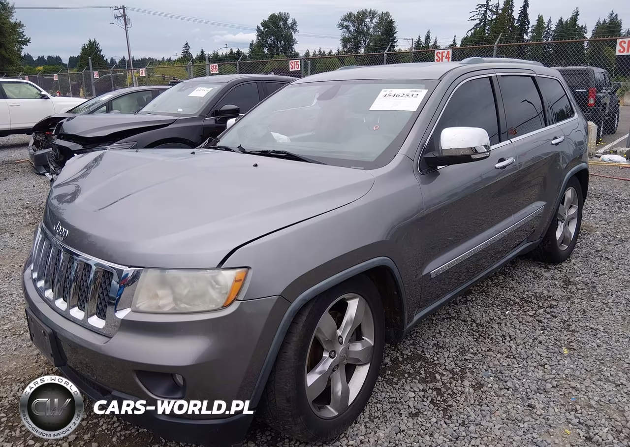 2012 Jeep Grand Cherokee Overland VIN:1C4RJFCT6CC161033 - 2
