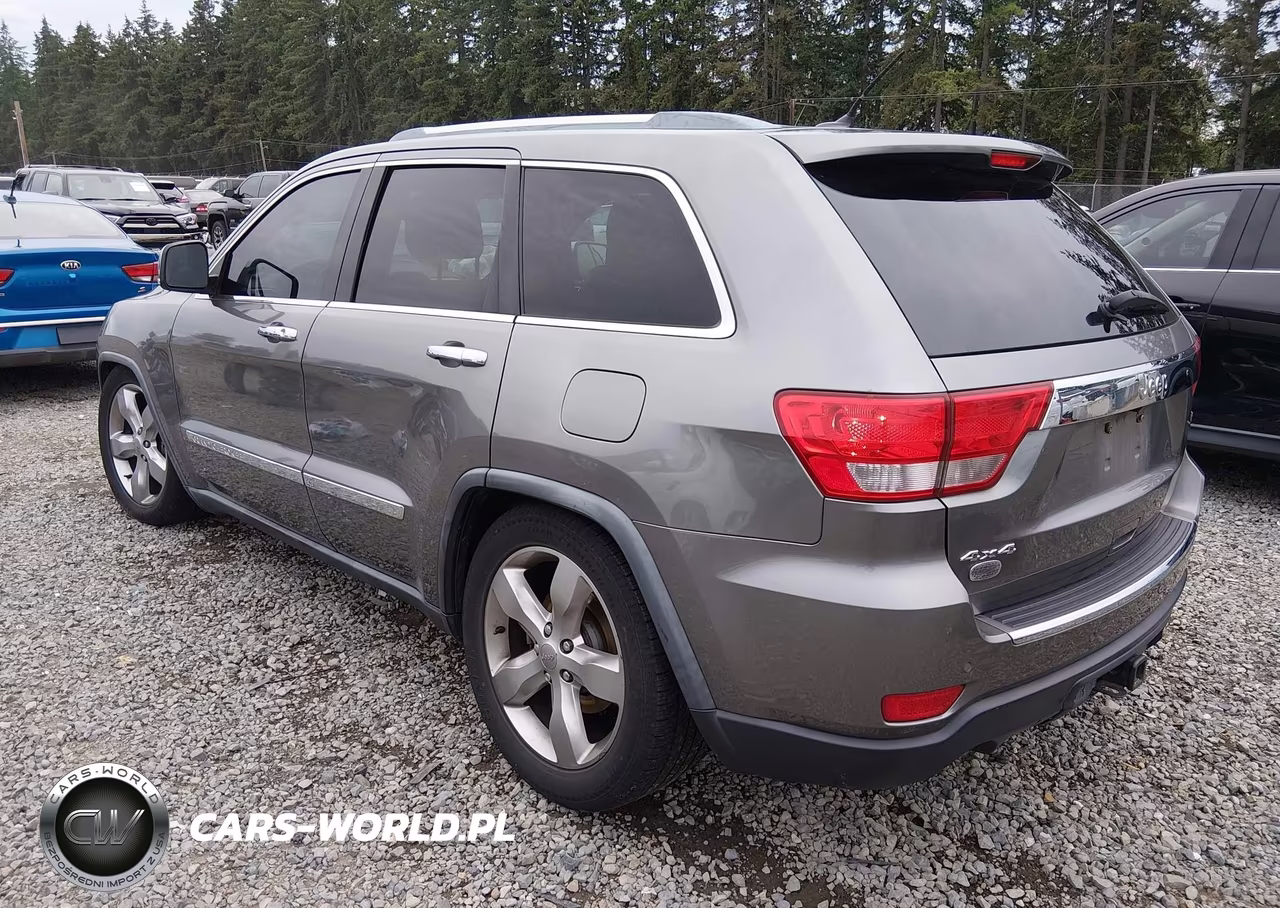 2012 Jeep Grand Cherokee Overland VIN:1C4RJFCT6CC161033 - 3