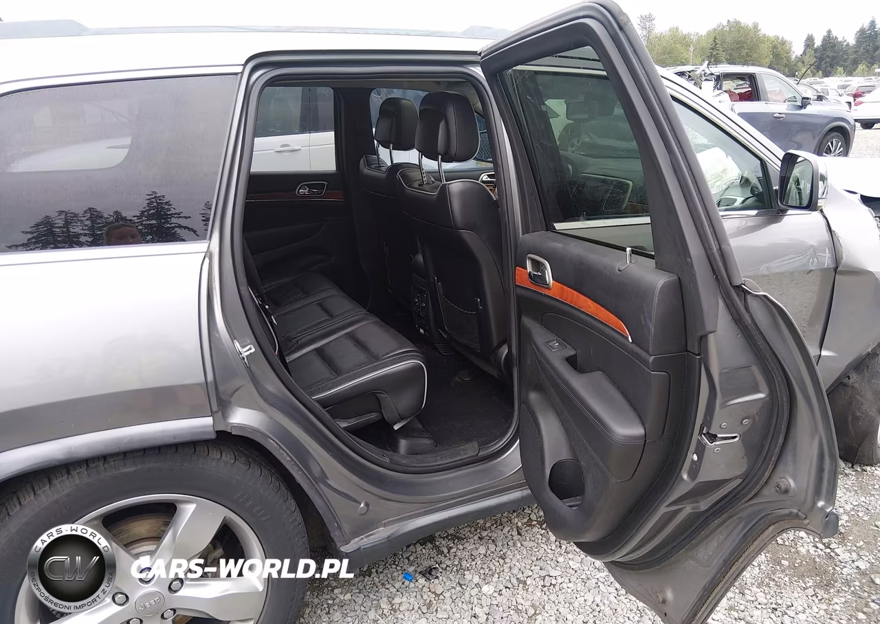 2012 Jeep Grand Cherokee Overland VIN:1C4RJFCT6CC161033 - 8