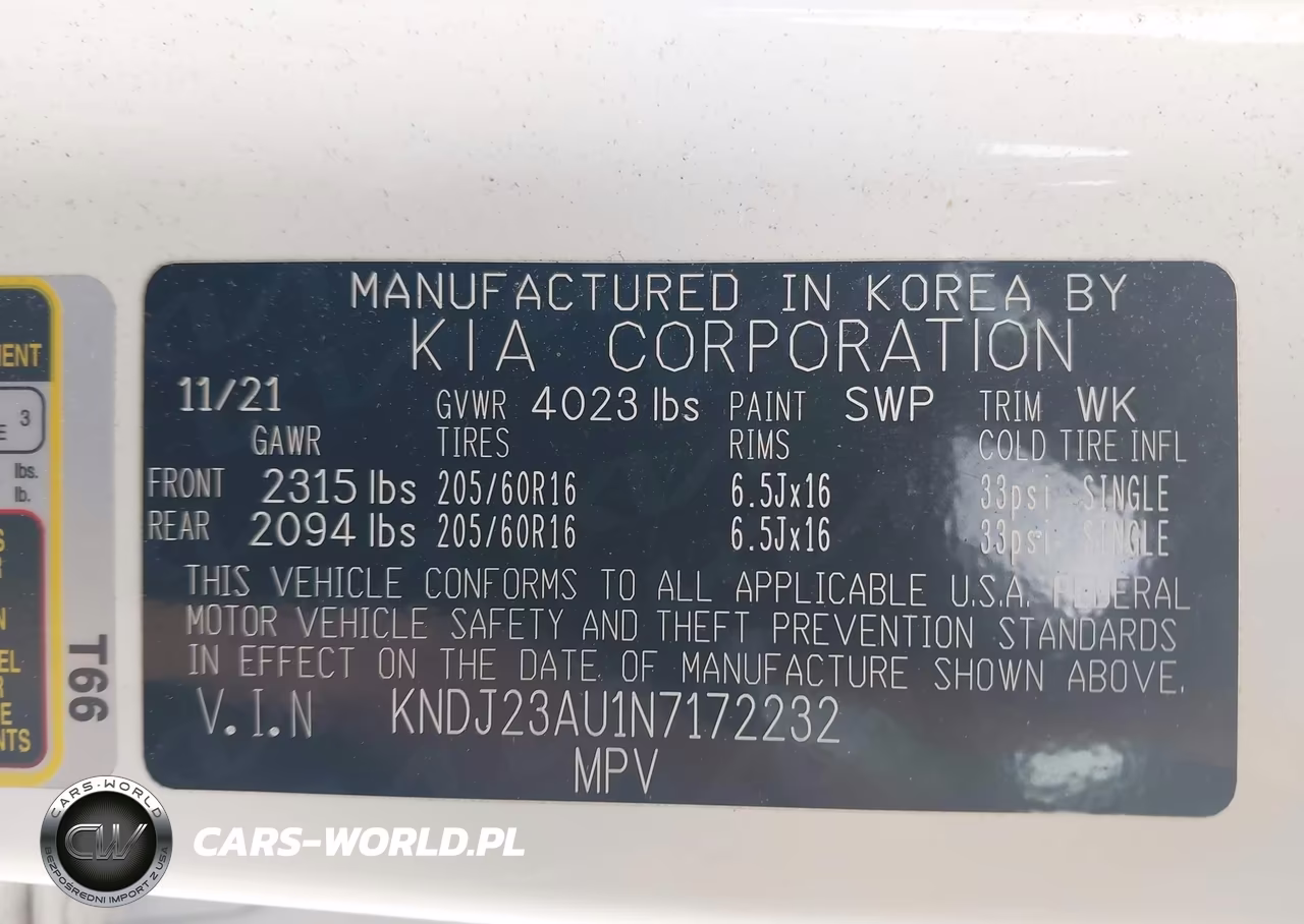 2022 Kia Soul Lx VIN:KNDJ23AU1N7172232 - 9