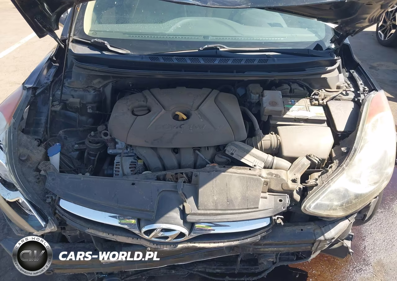 2013 Hyundai Elantra Gls VIN:5NPDH4AE5DH262312 - 10