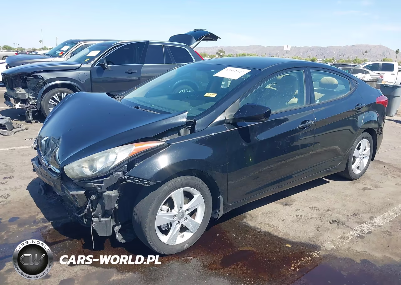 2013 Hyundai Elantra Gls VIN:5NPDH4AE5DH262312 - 2