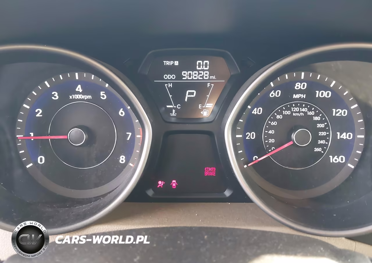2013 Hyundai Elantra Gls VIN:5NPDH4AE5DH262312 - 7