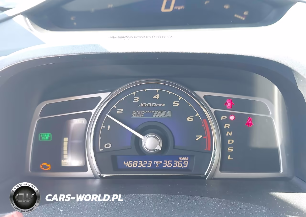 2006 Honda Civic Hybrid VIN:JHMFA362X6S008457 - 7