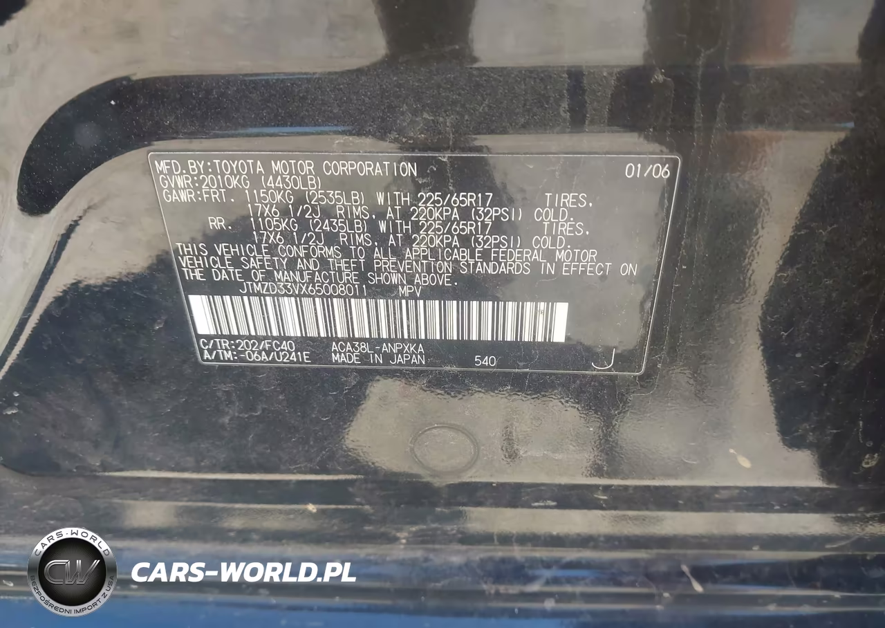 2006 Toyota Rav4 VIN:JTMZD33VX65008011 - 9