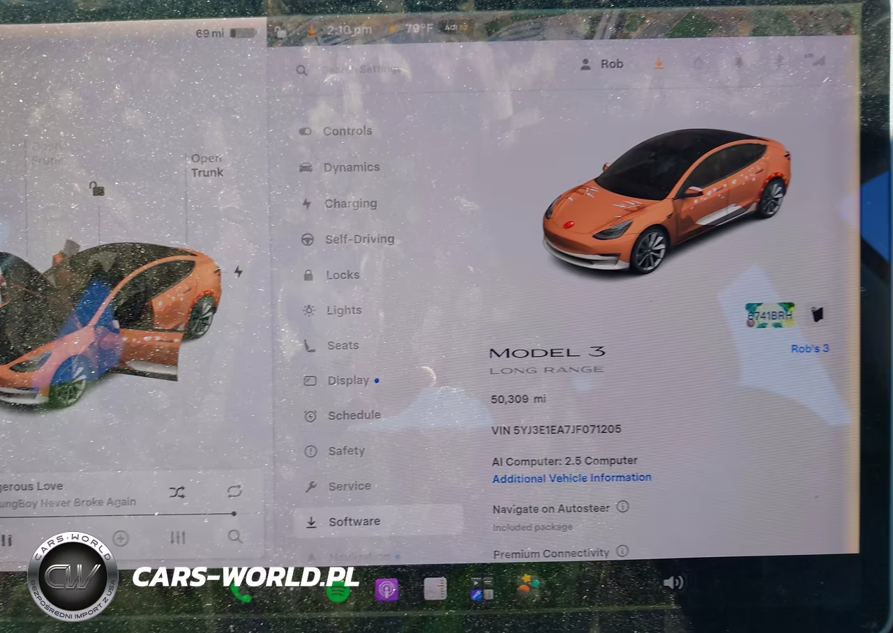 2018 Tesla Model 3 Long Range-Mid Range VIN:5YJ3E1EA7JF071205 - 7