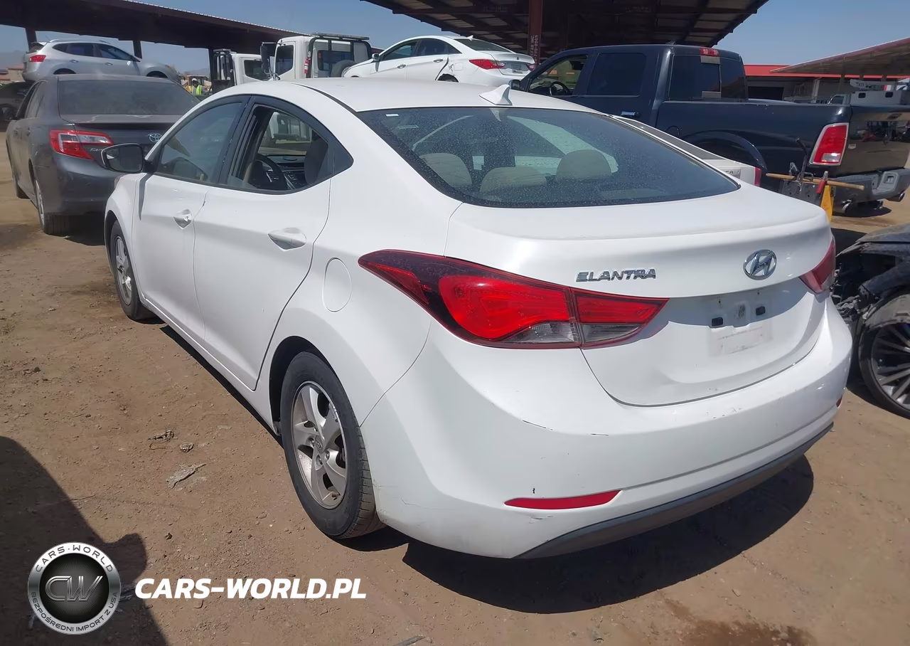 2014 Hyundai Elantra Se VIN:5NPDH4AE5EH484043 - 3