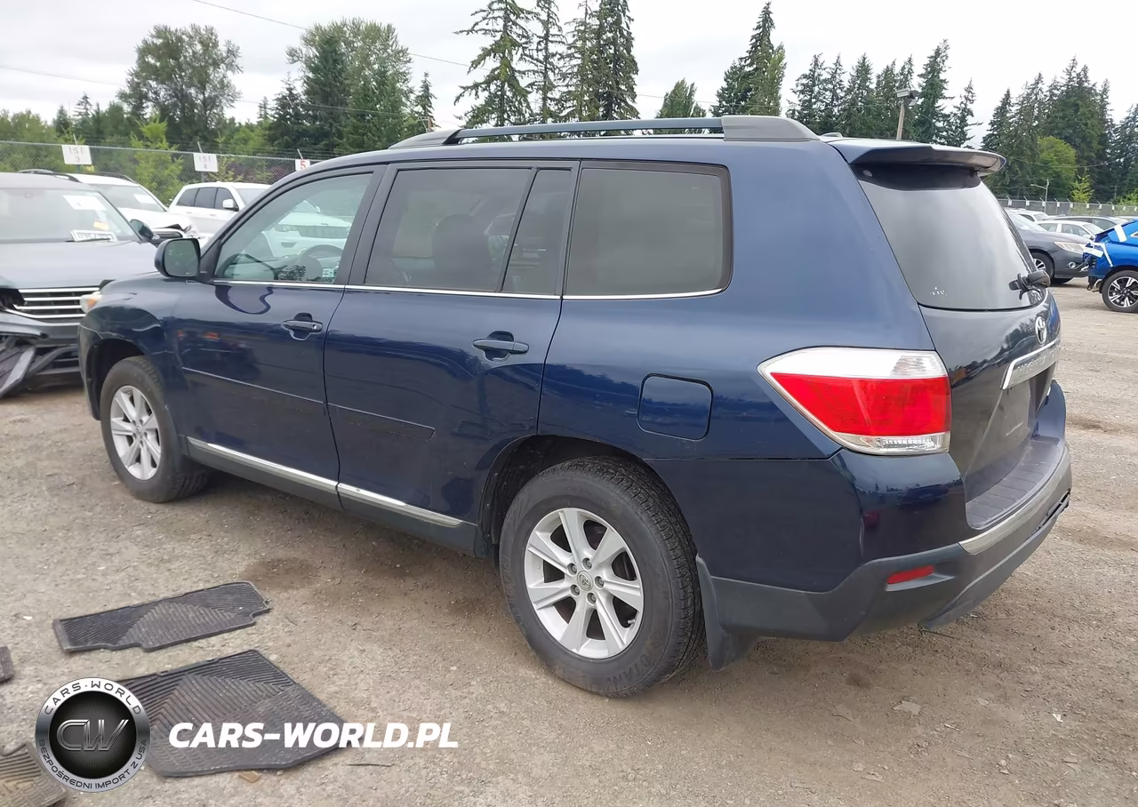 2013 Toyota Highlander Se V6 VIN:5TDBK3EH1DS222116 - 3