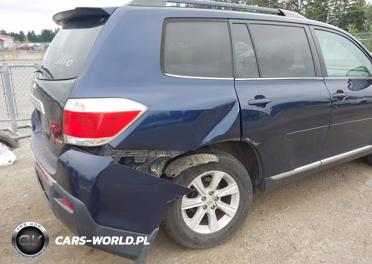 2013 Toyota Highlander Se V6 VIN:5TDBK3EH1DS222116 - 6