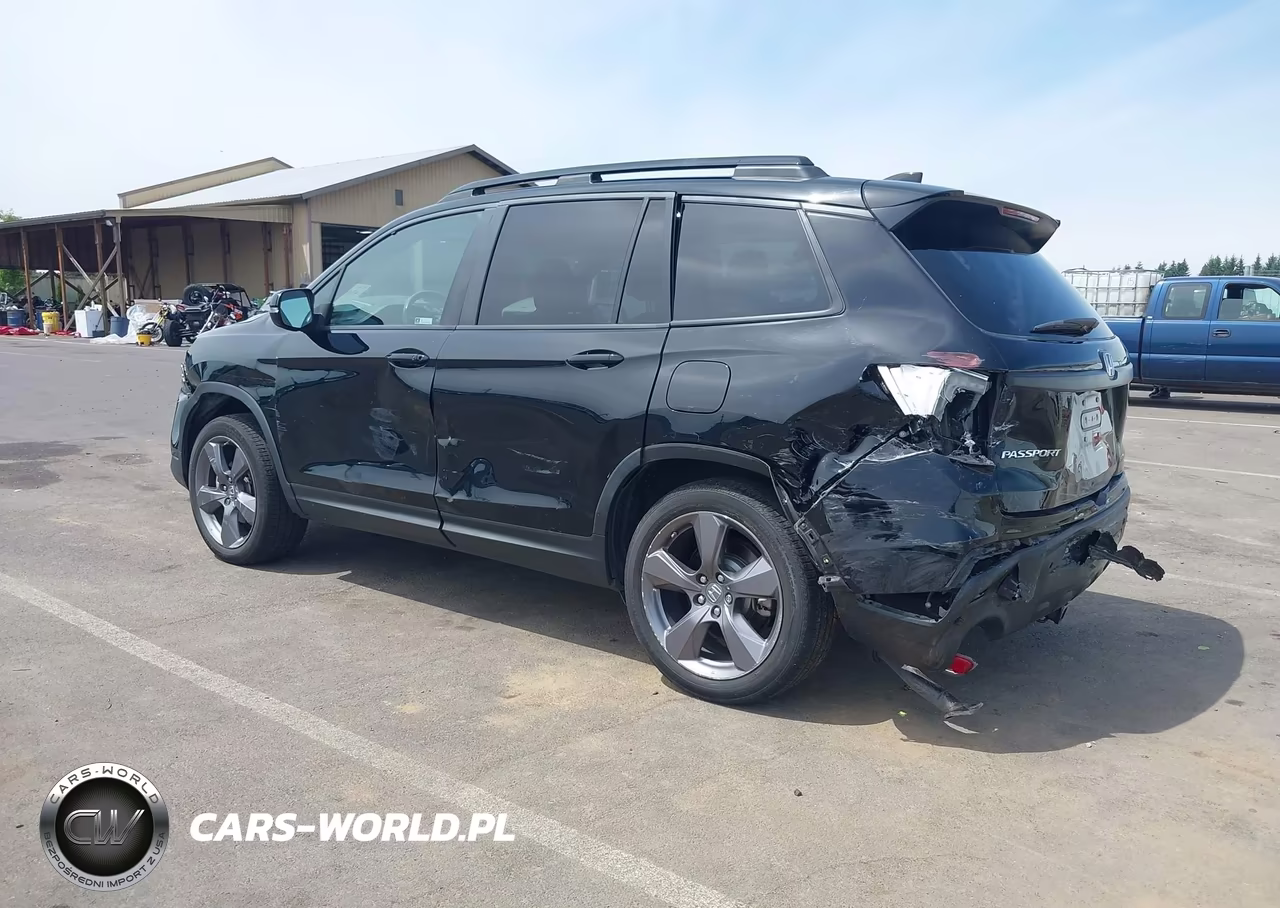 2021 Honda Passport Awd Touring VIN:5FNYF8H93MB036629 - 3