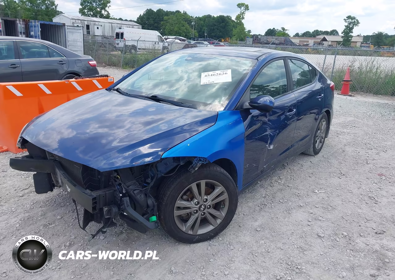 2018 Hyundai Elantra Value Edition VIN:5NPD84LF2JH371019 - 2