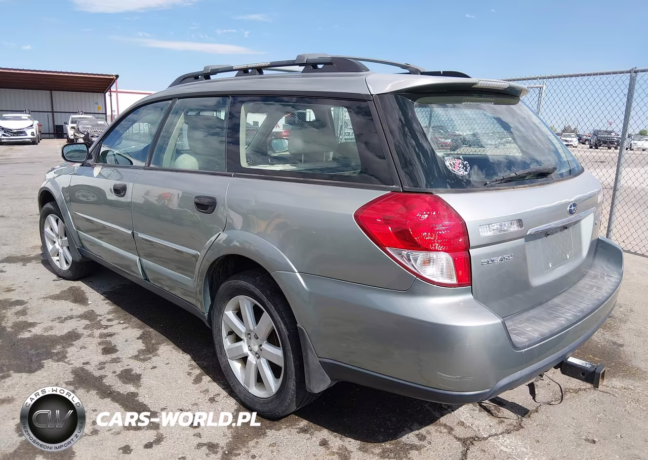 2009 Subaru Outback 2.5I VIN:4S4BP61C596312255 - 3