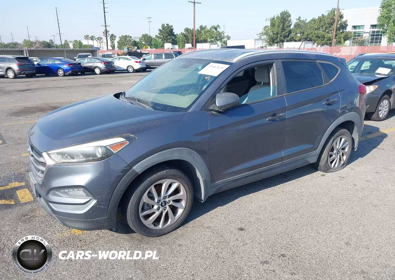 2016 Hyundai Tucson Se VIN:KM8J33A46GU058661 - 2