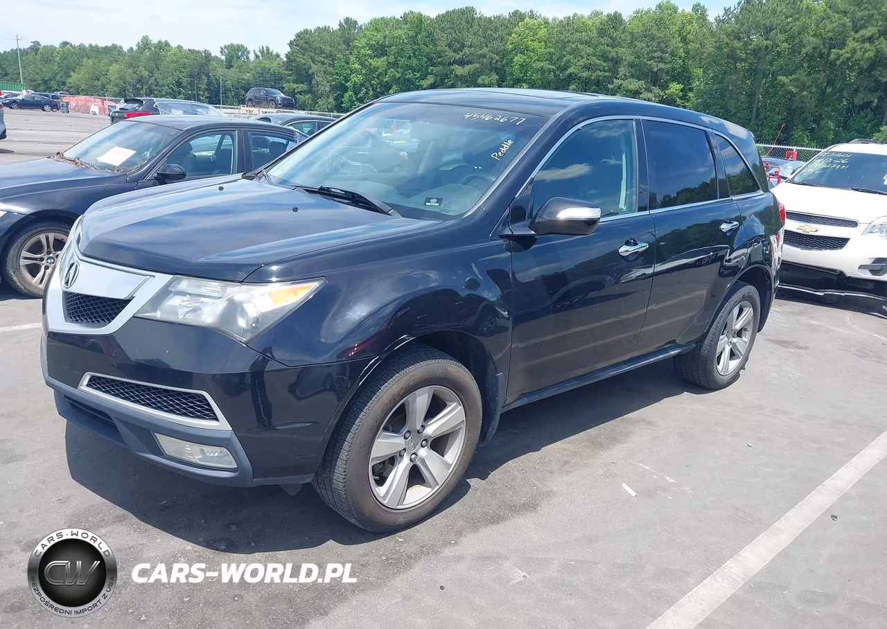 2010 Acura Mdx VIN:2HNYD2H23AH533640 - 2