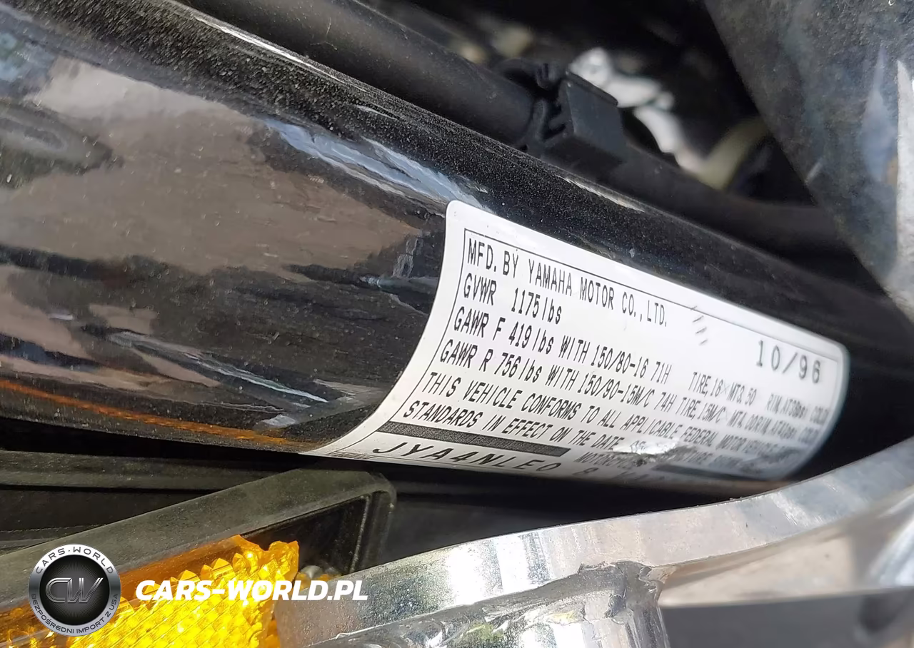 1997 Yamaha Xvz13 At VIN:JYA4NLE08VA013864 - 10