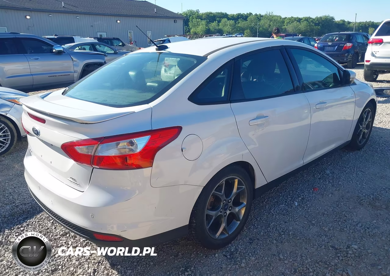 2014 Ford Focus Se VIN:1FADP3F24EL228926 - 4