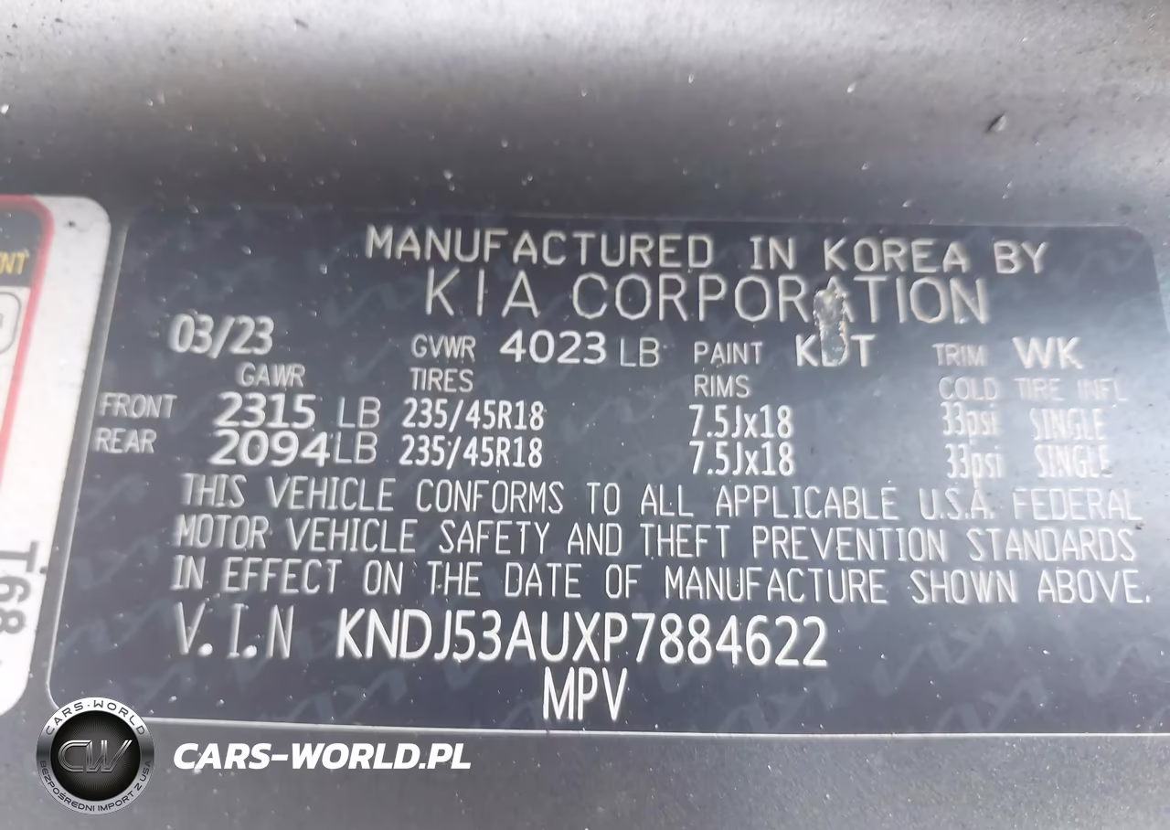 2023 Kia Soul Gt-Line VIN:KNDJ53AUXP7884622 - 9