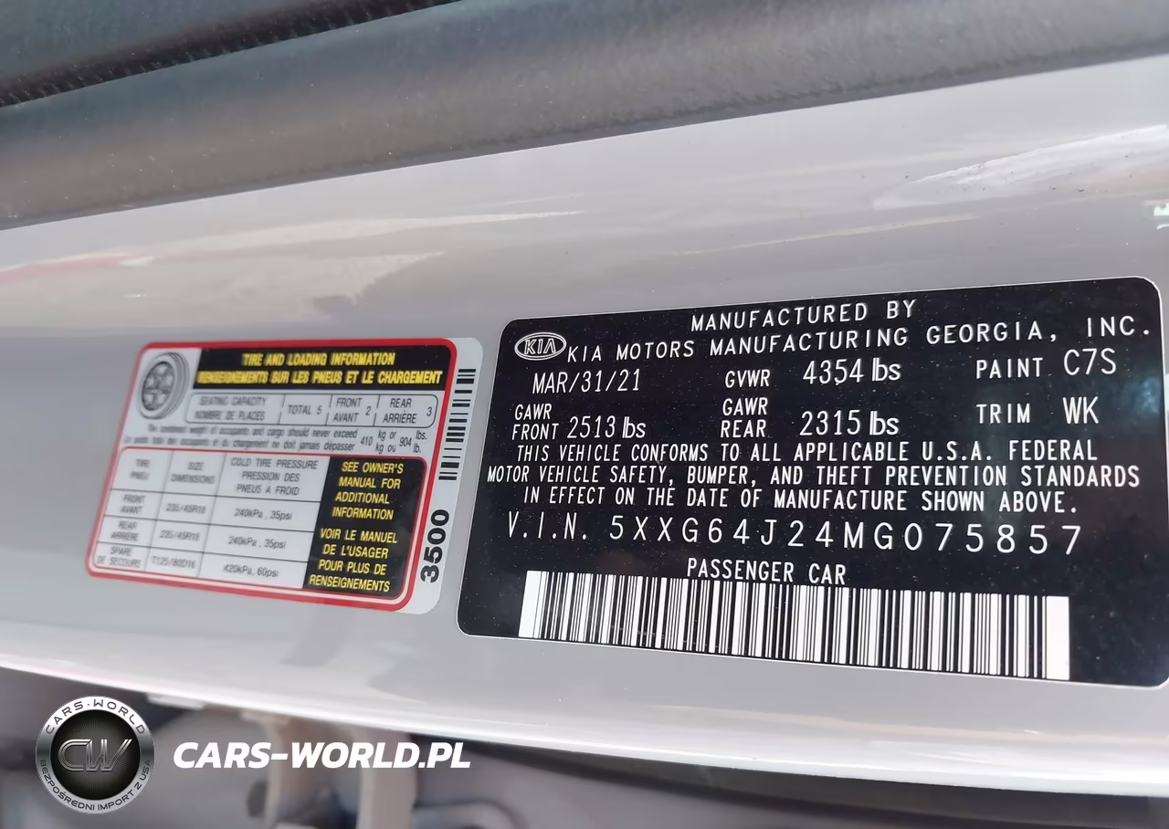 2021 Kia K5 Gt-Line VIN:5XXG64J24MG075857 - 9