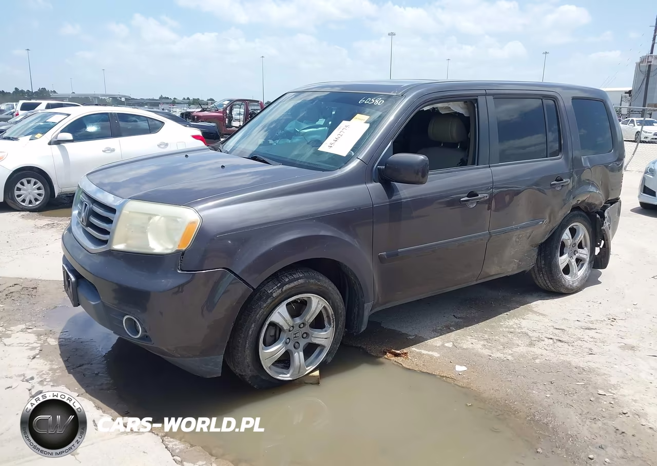 2013 Honda Pilot Ex-L VIN:5FNYF3H57DB018912 - 2