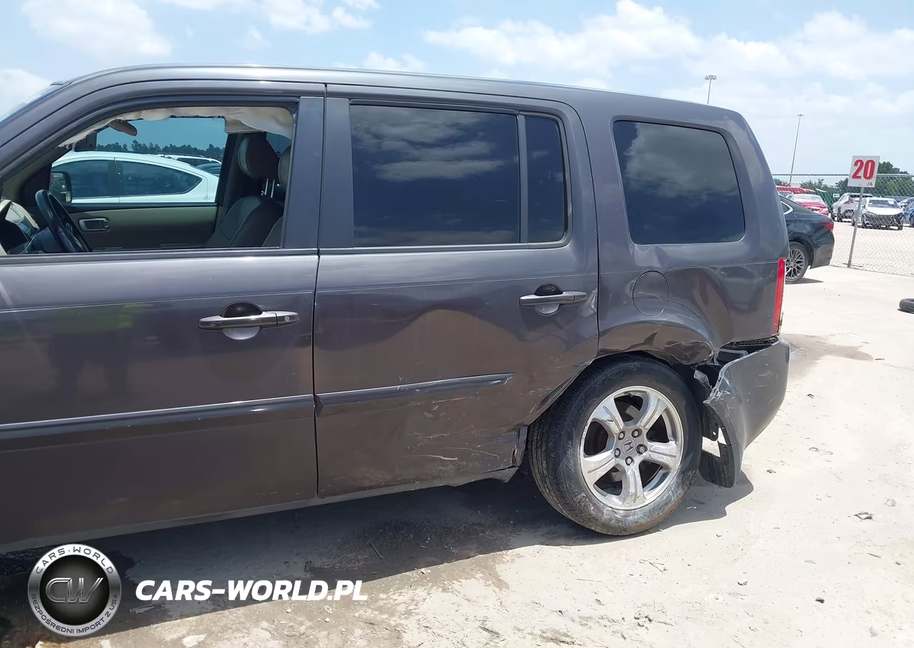 2013 Honda Pilot Ex-L VIN:5FNYF3H57DB018912 - 6