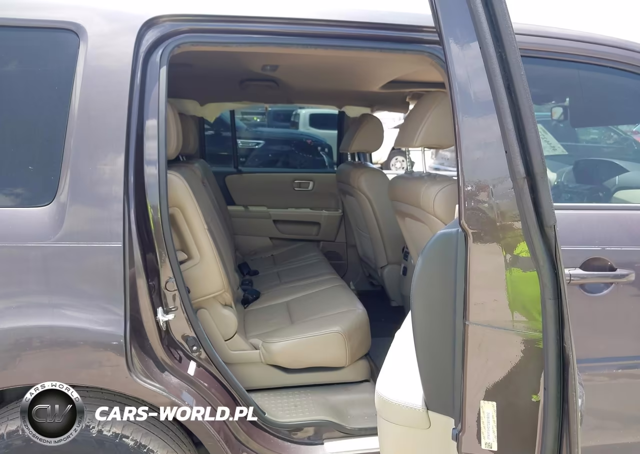 2013 Honda Pilot Ex-L VIN:5FNYF3H57DB018912 - 8