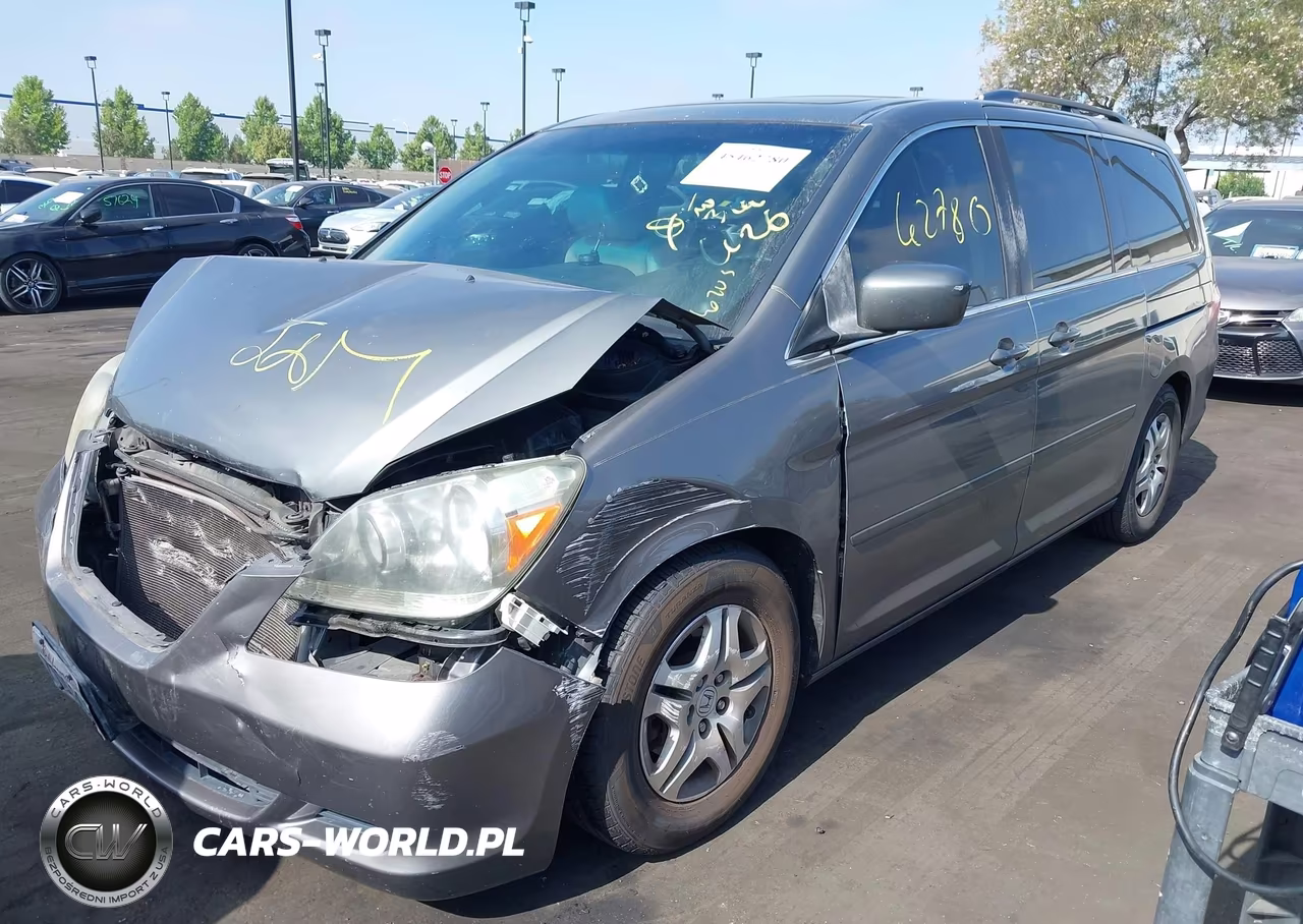 2007 Honda Odyssey Ex-L VIN:5FNRL38747B415982 - 2